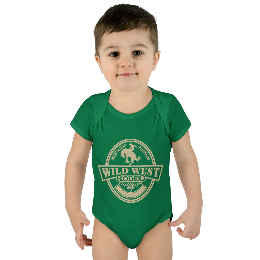 Wild West Infant Baby Rib Bodysuit