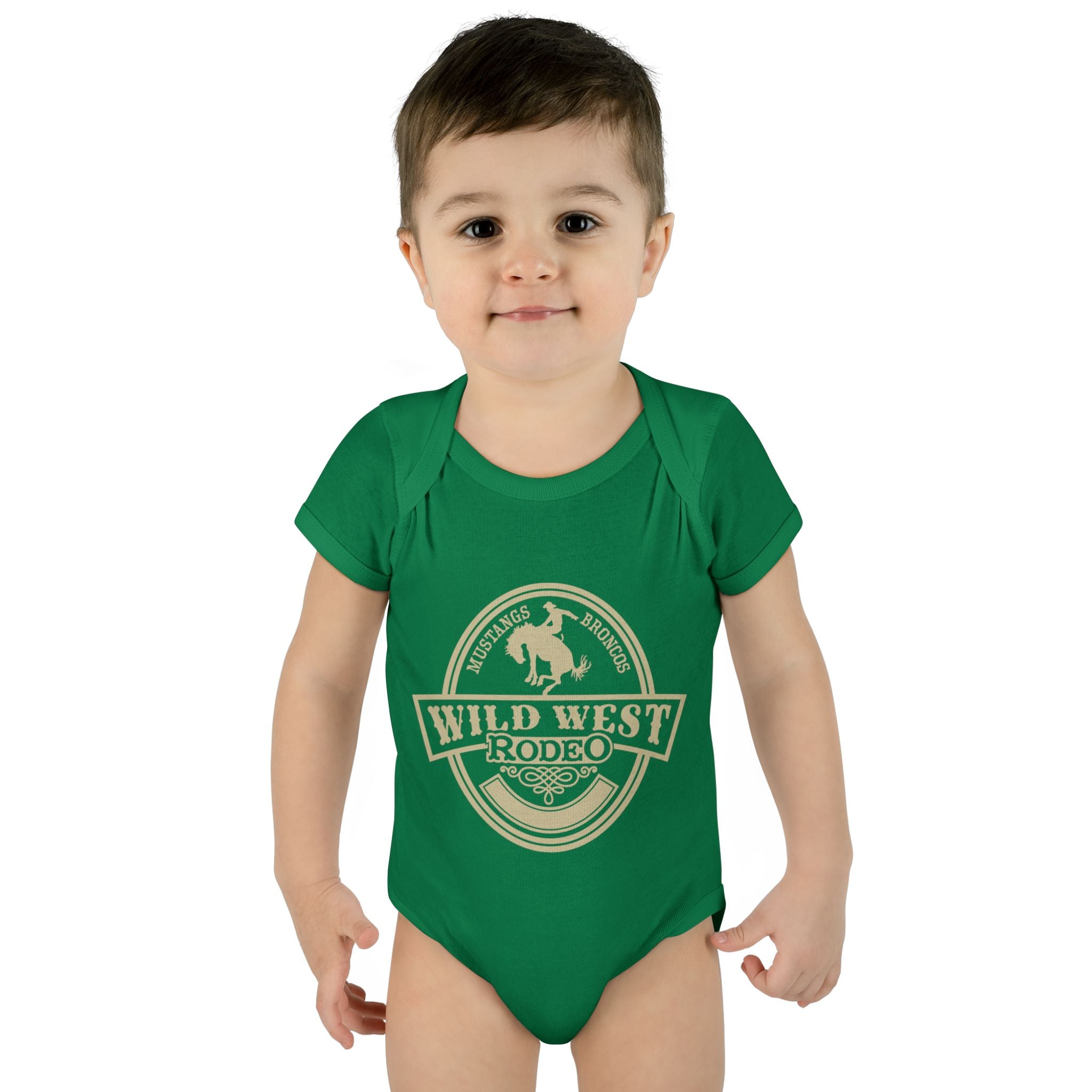 Wild West Infant Baby Rib Bodysuit