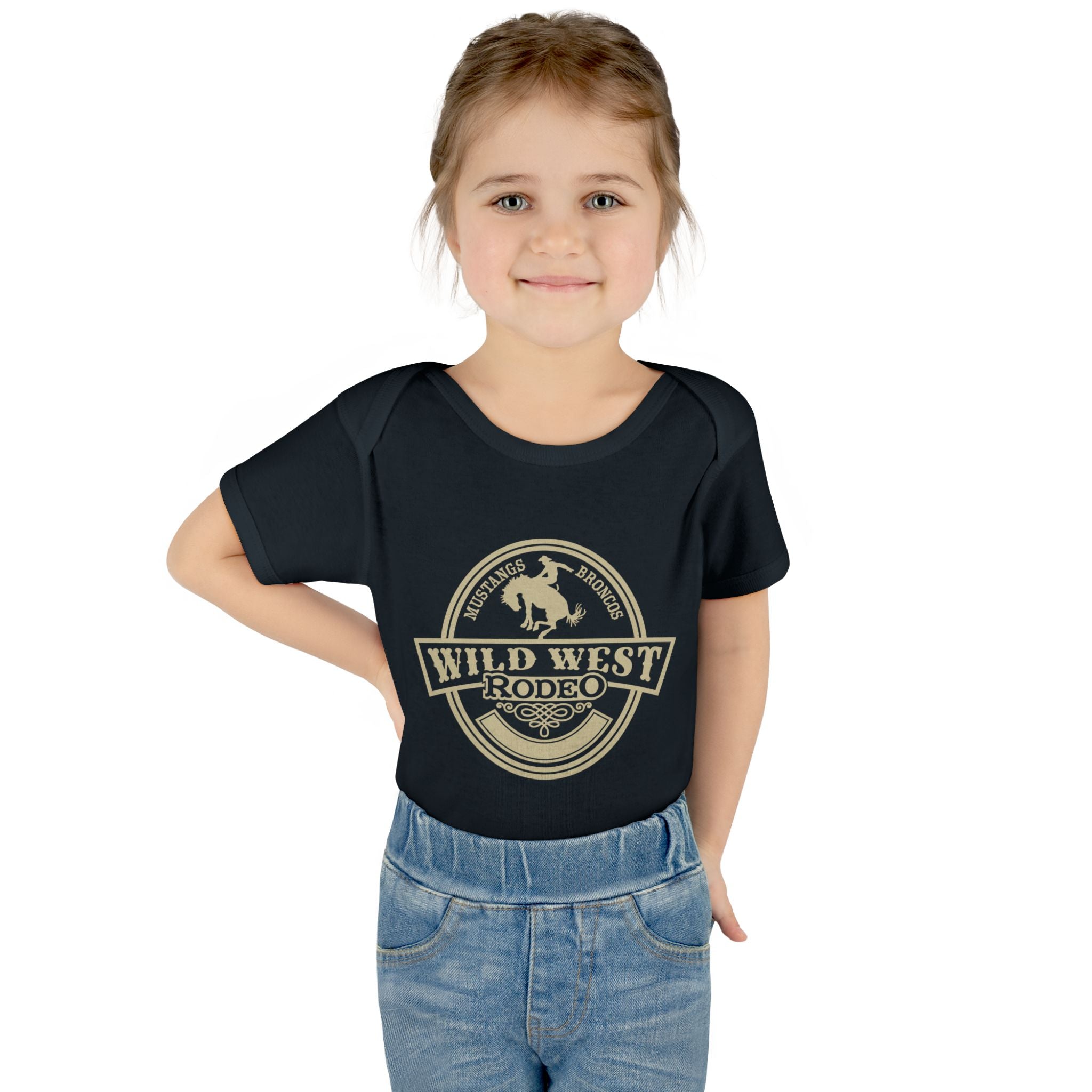 Wild West Infant Baby Rib Bodysuit