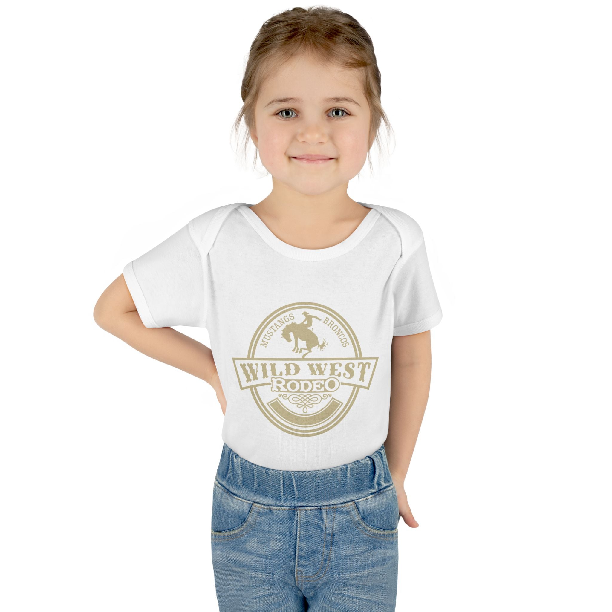 Wild West Infant Baby Rib Bodysuit