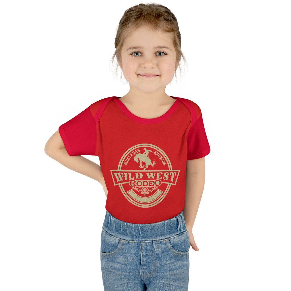Wild West Infant Baby Rib Bodysuit
