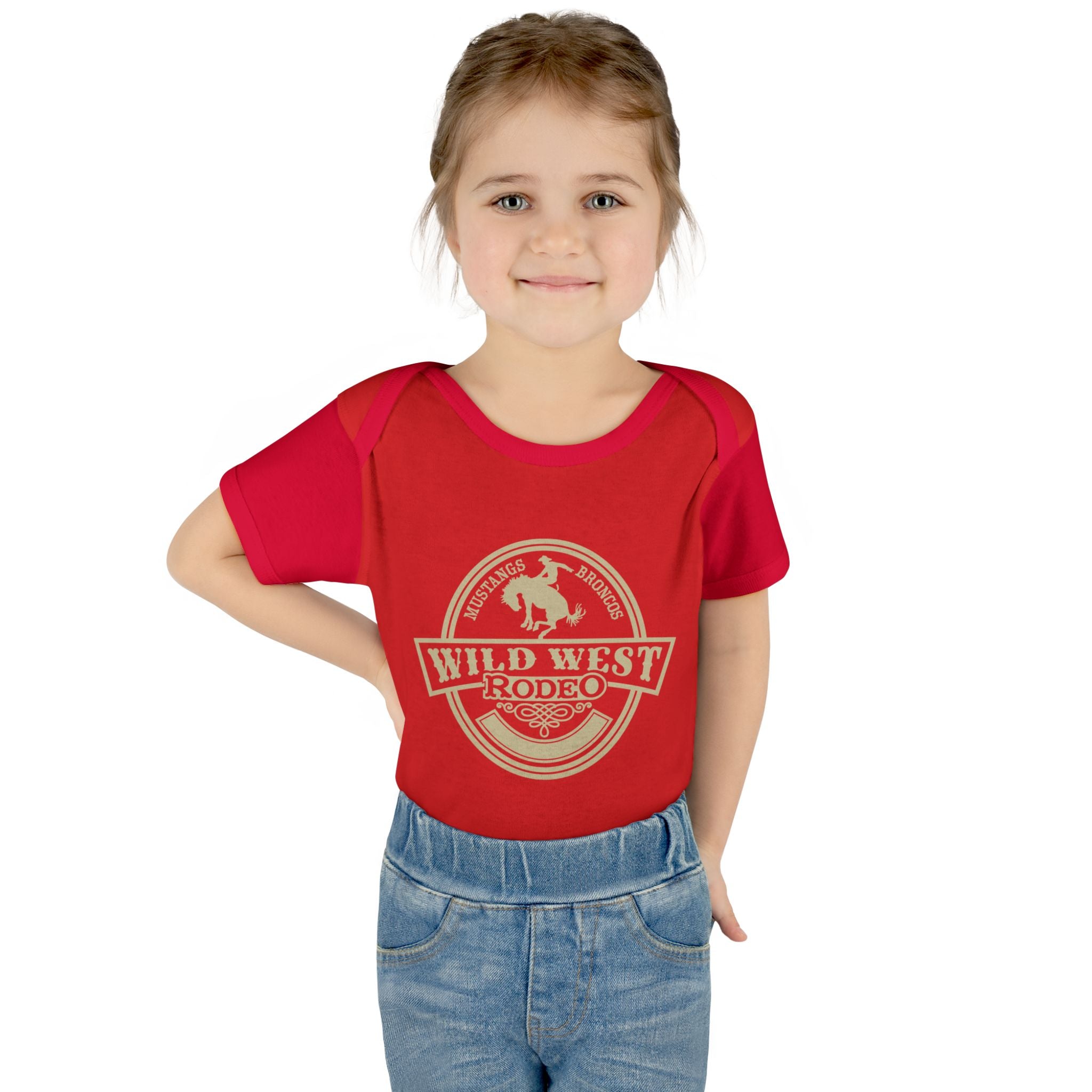 Wild West Infant Baby Rib Bodysuit