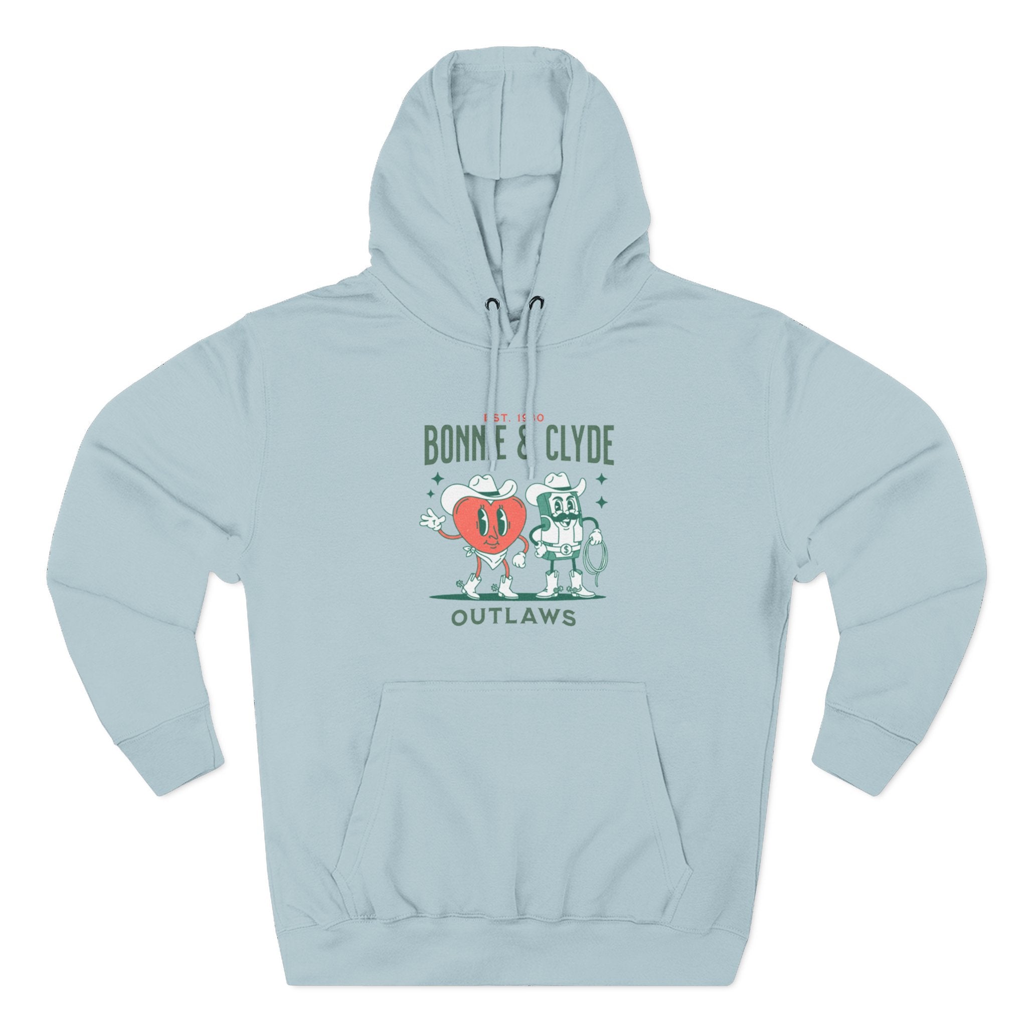 Bonnie & Clyde Outlaws Hoodie