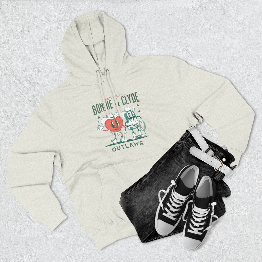 Bonnie & Clyde Outlaws Hoodie