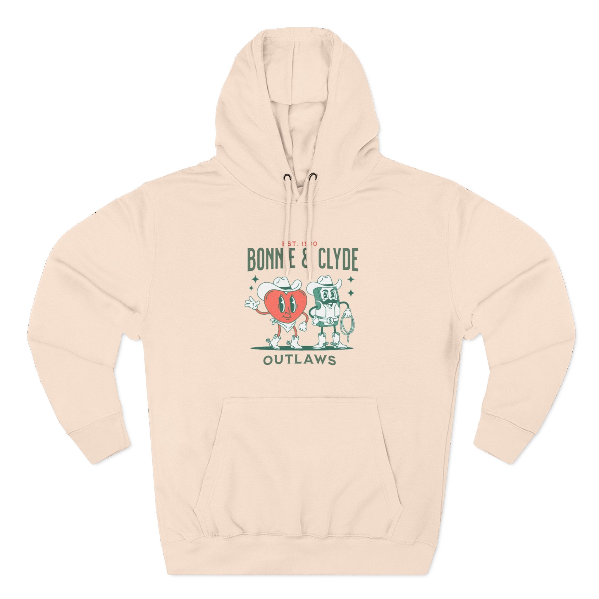 Bonnie & Clyde Outlaws Hoodie