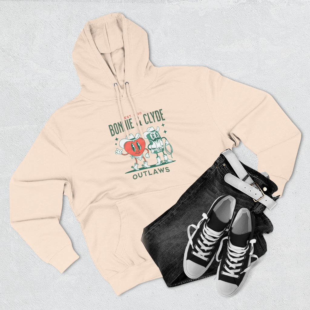 Bonnie & Clyde Outlaws Hoodie