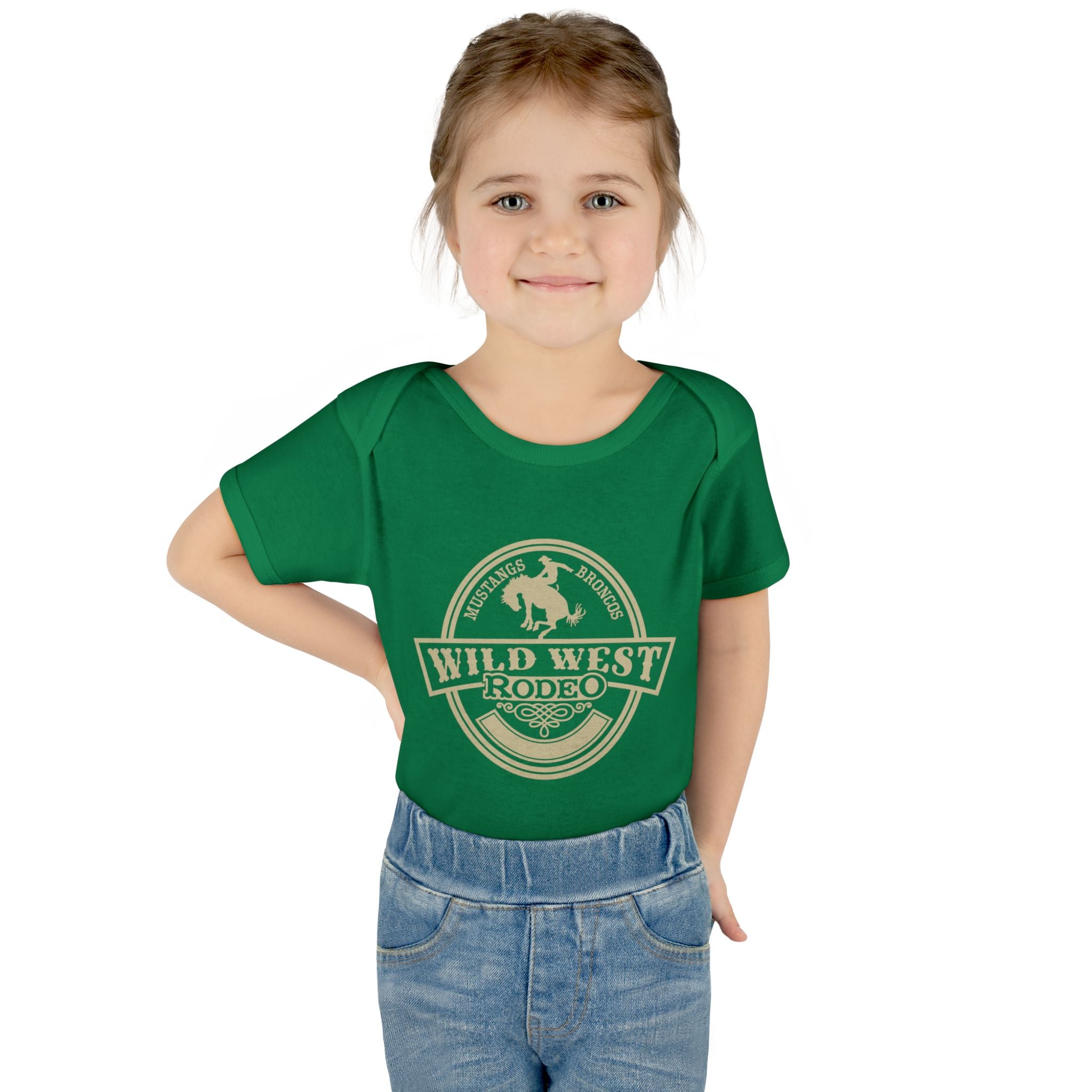 Wild West Infant Baby Rib Bodysuit