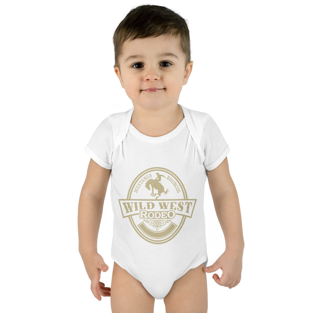 Wild West Infant Baby Rib Bodysuit