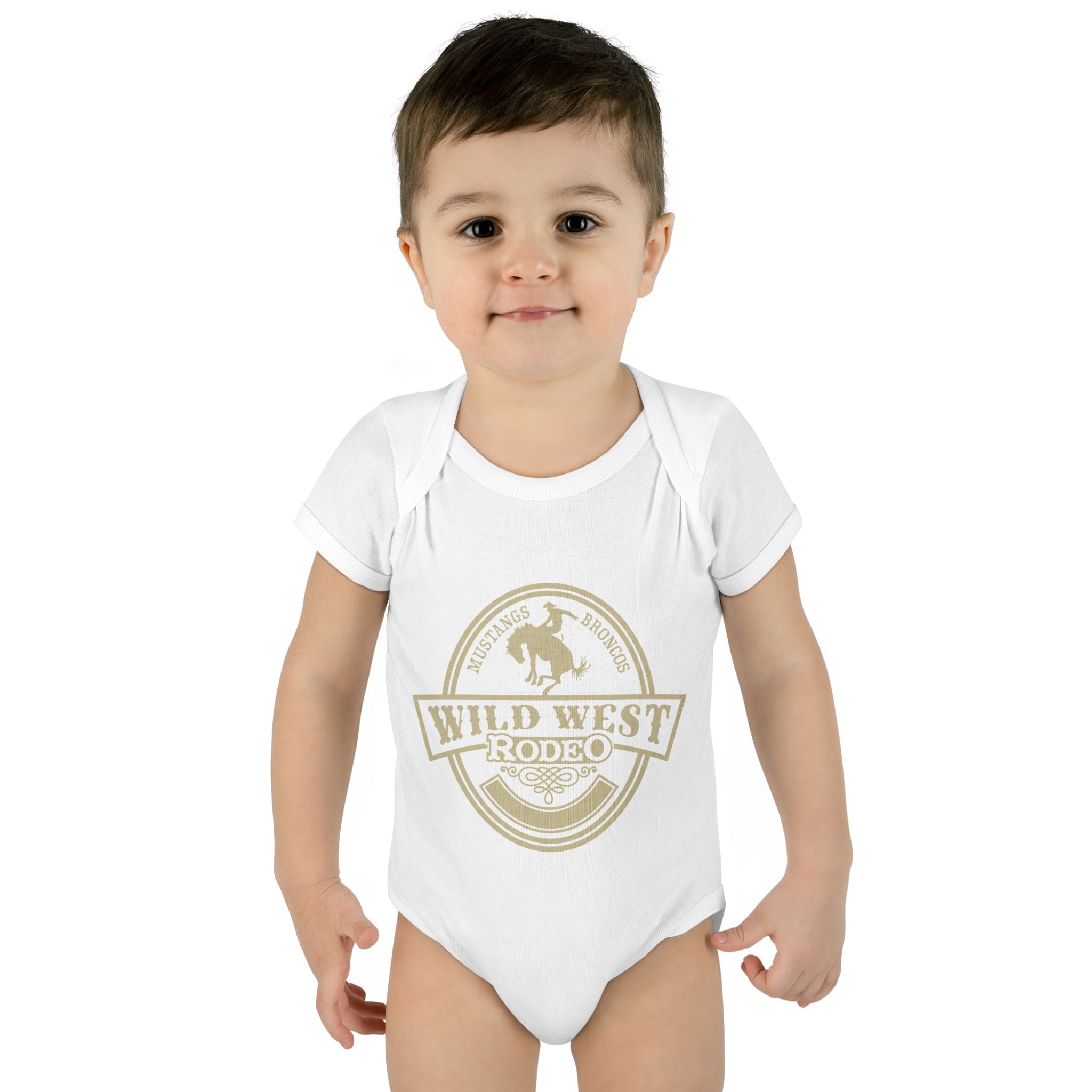 Wild West Infant Baby Rib Bodysuit