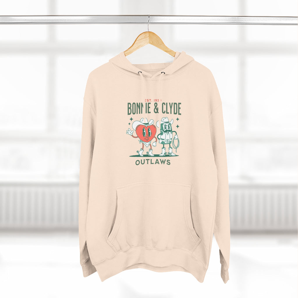 Bonnie & Clyde Outlaws Hoodie