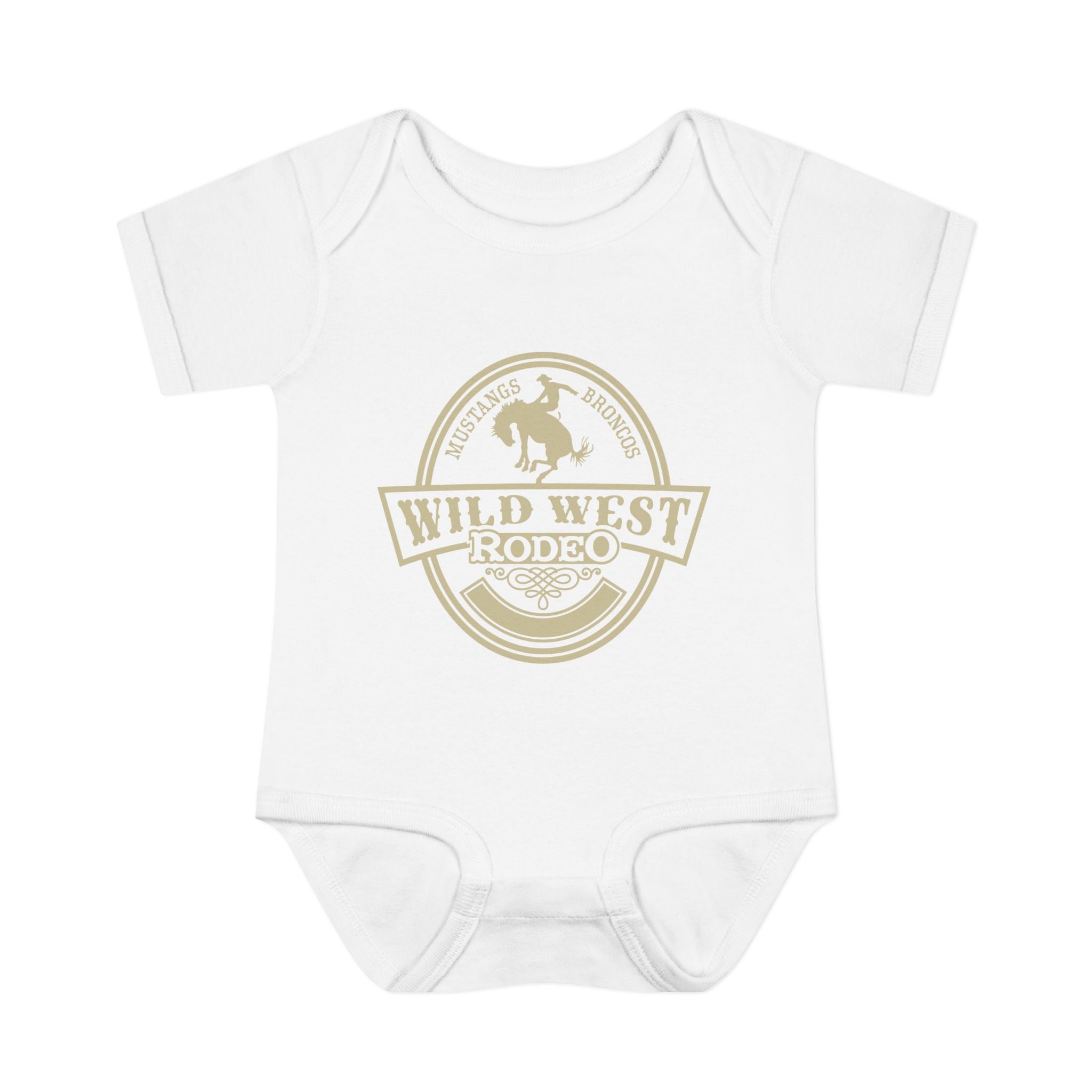 Wild West Infant Baby Rib Bodysuit