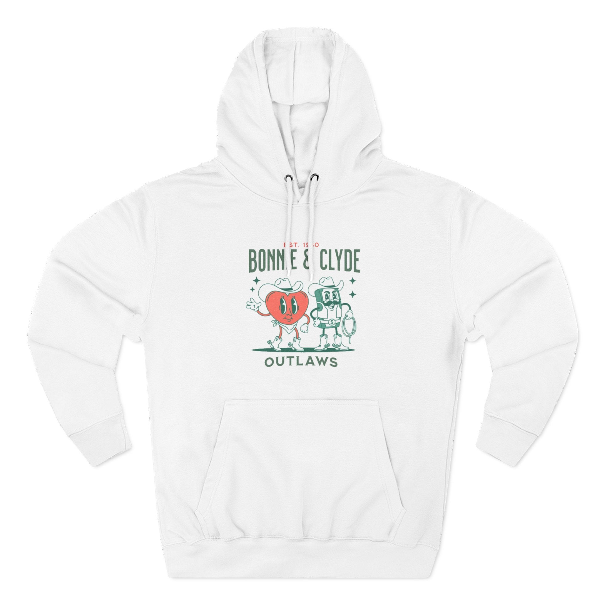 Bonnie & Clyde Outlaws Hoodie