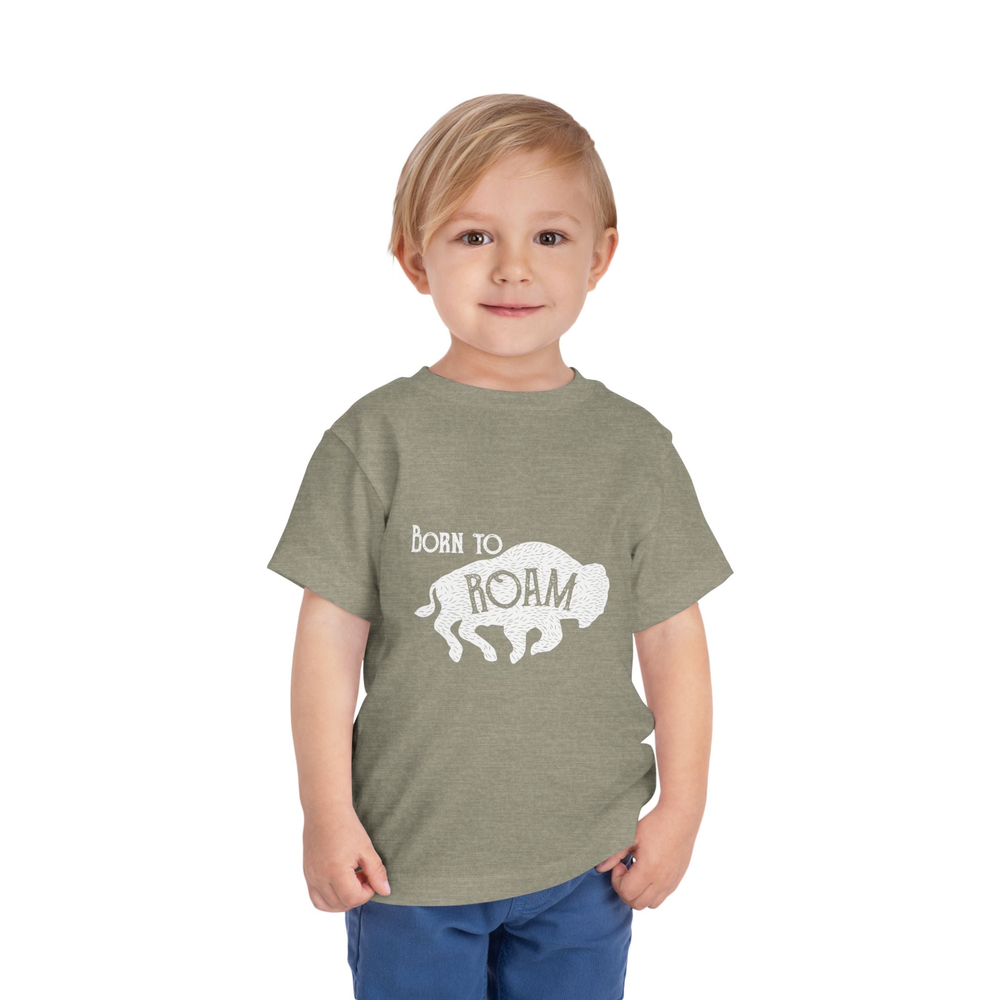 Born to Roam Toddler Short Sleeve Tee