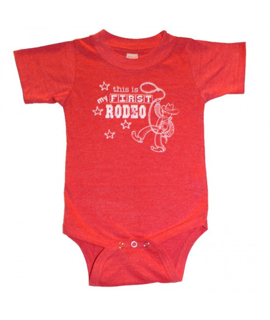 My First Rodeo Baby Onesie