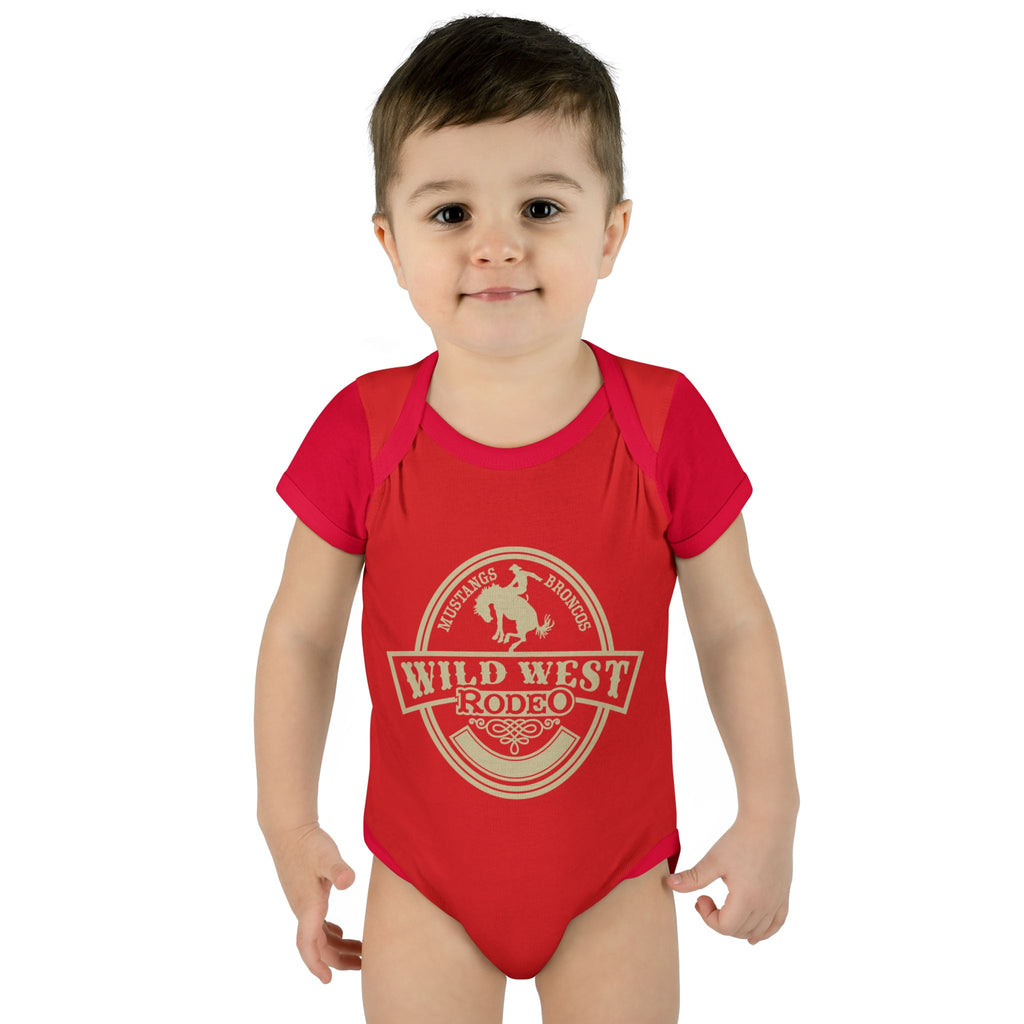 Wild West Infant Baby Rib Bodysuit