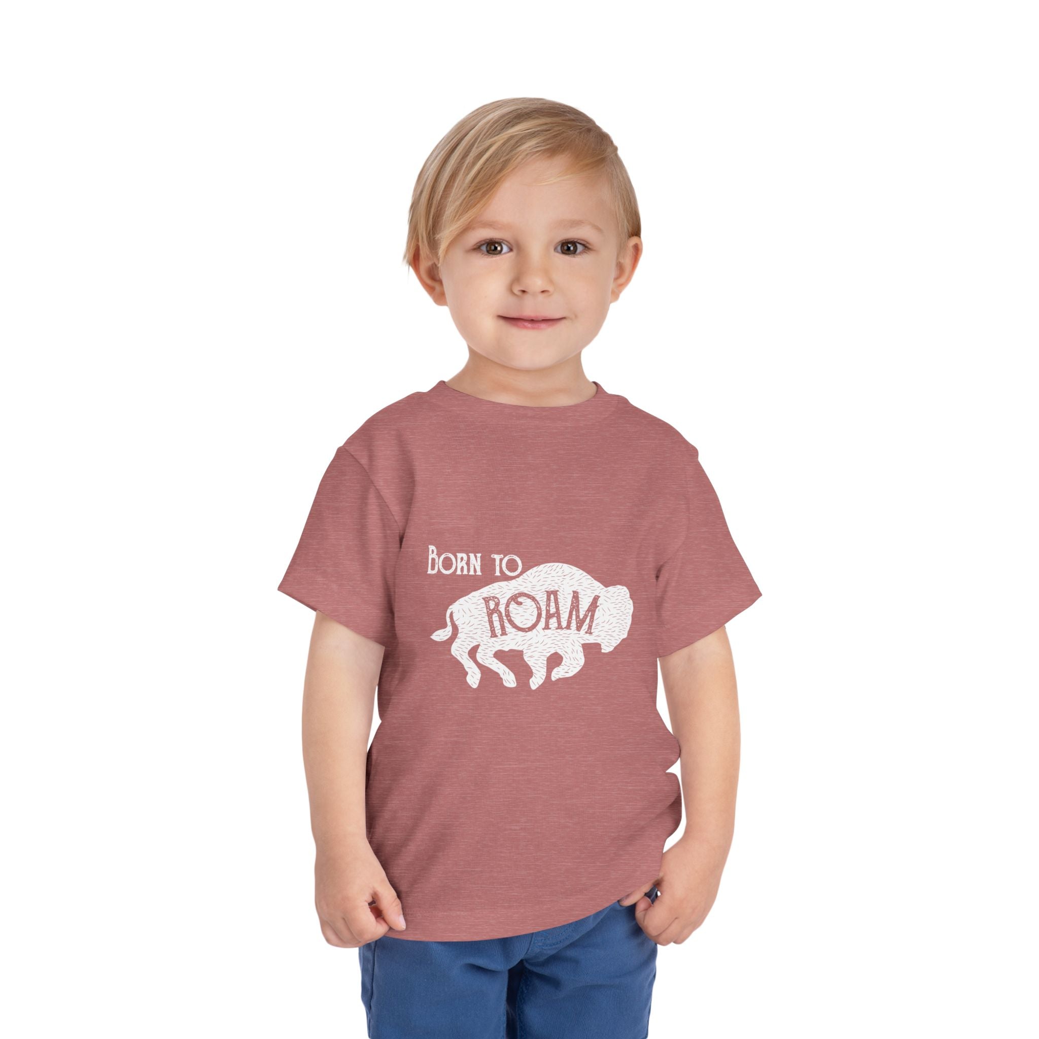 Born to Roam Toddler Short Sleeve Tee