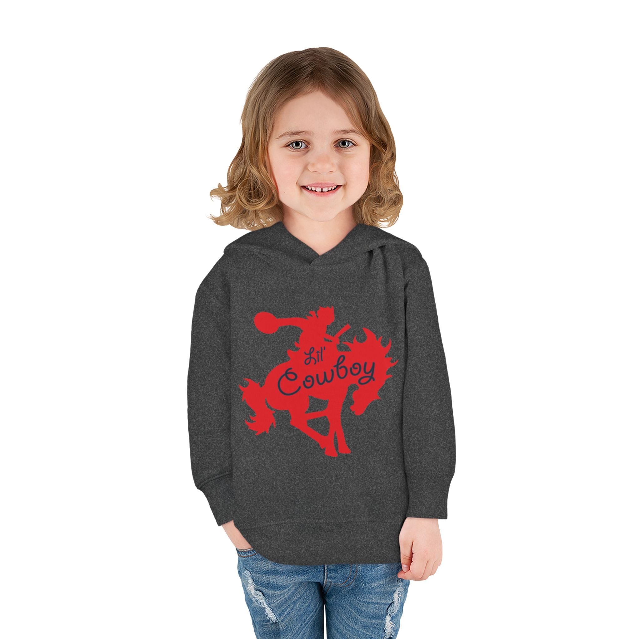 Lil Cowboy Toddler Pullover Fleece Hoodie