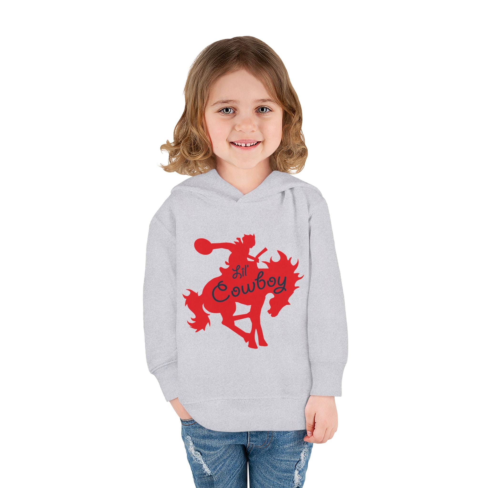 Lil Cowboy Toddler Pullover Fleece Hoodie