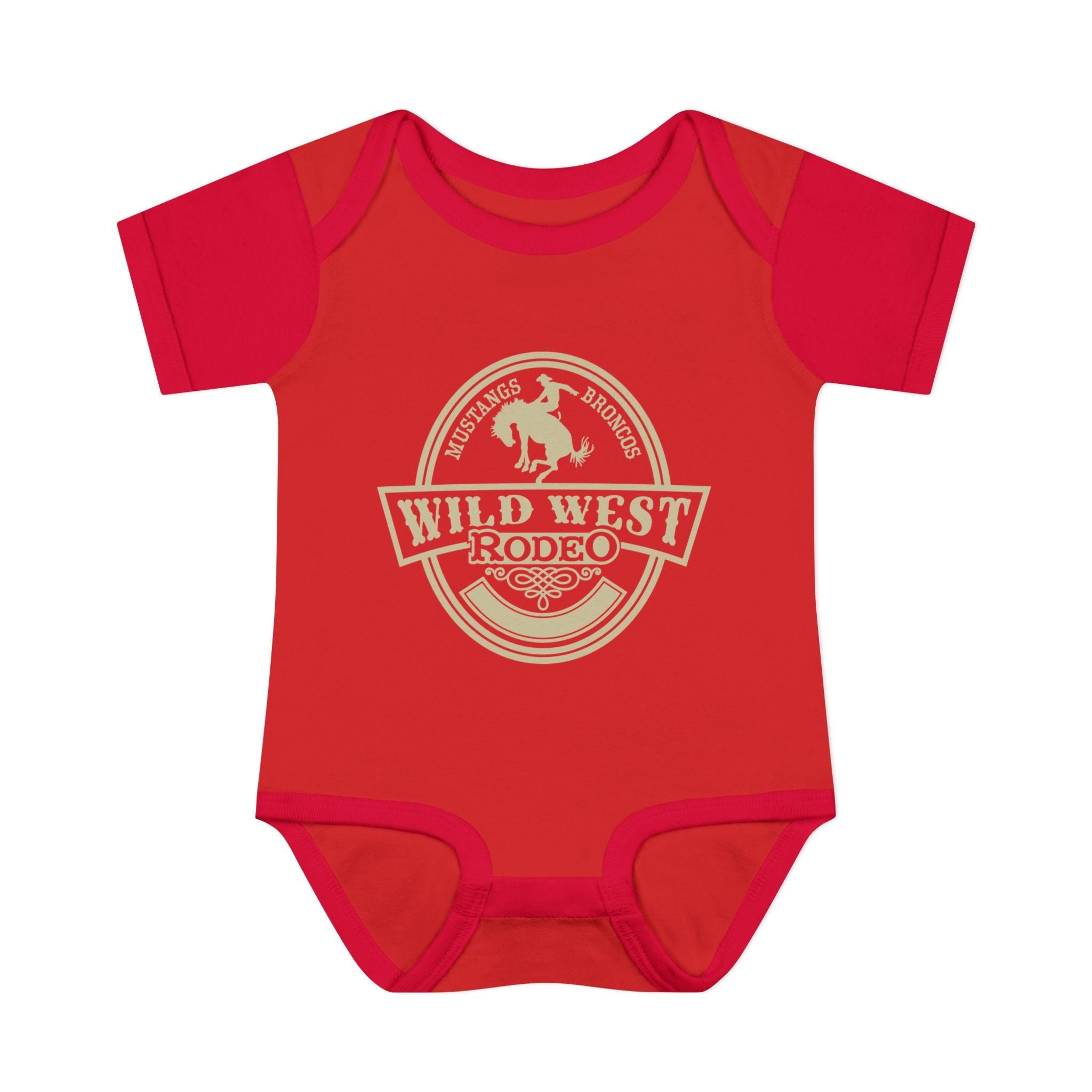 Wild West Infant Baby Rib Bodysuit