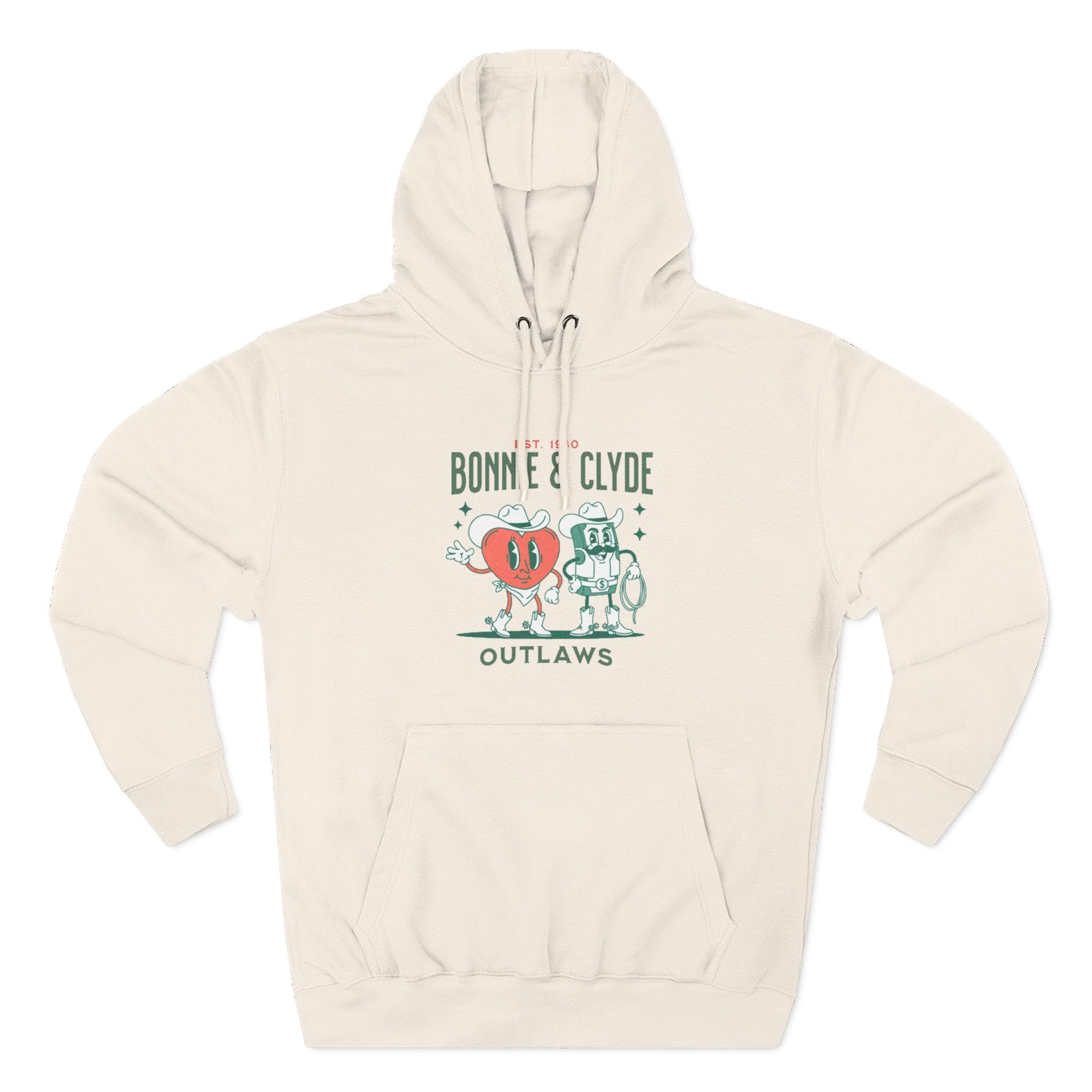 Bonnie & Clyde Outlaws Hoodie