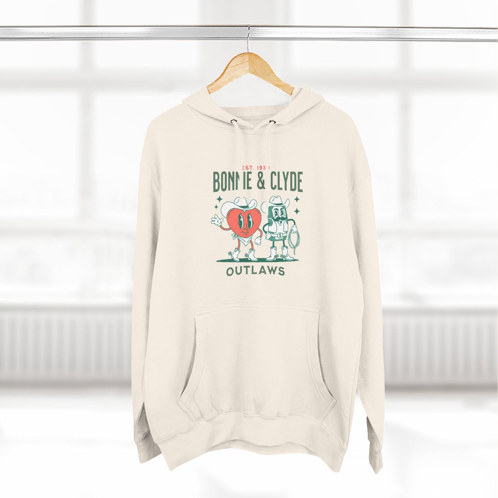 Bonnie & Clyde Outlaws Hoodie