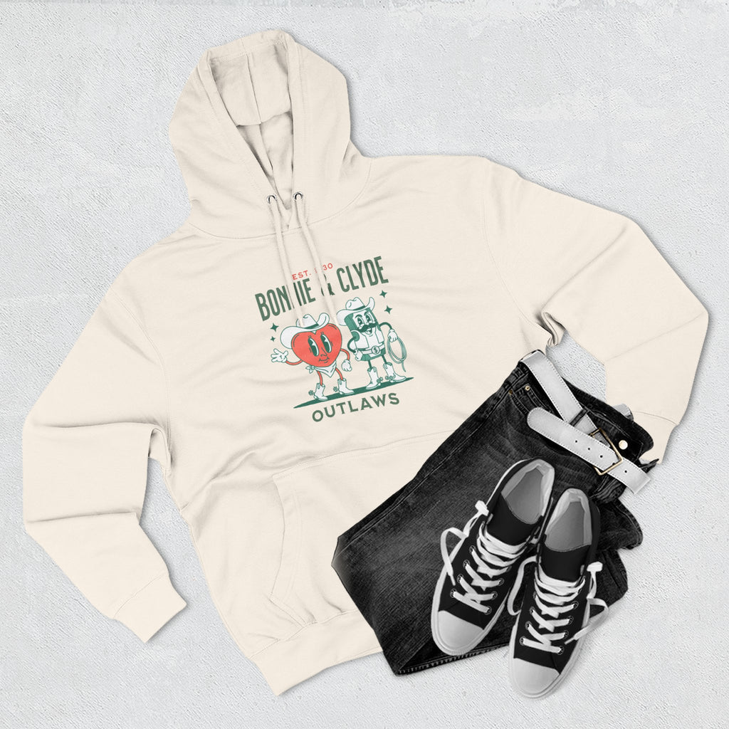 Bonnie & Clyde Outlaws Hoodie