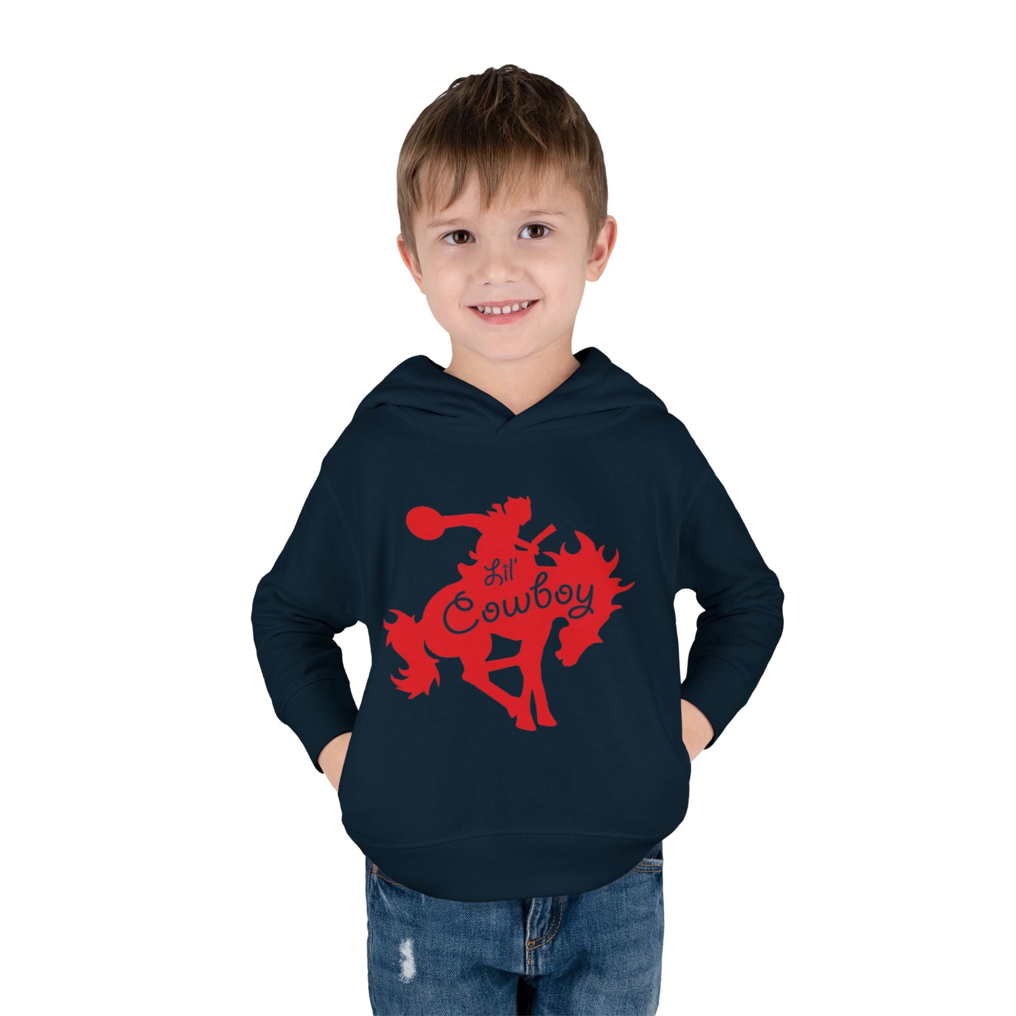 Lil Cowboy Toddler Pullover Fleece Hoodie