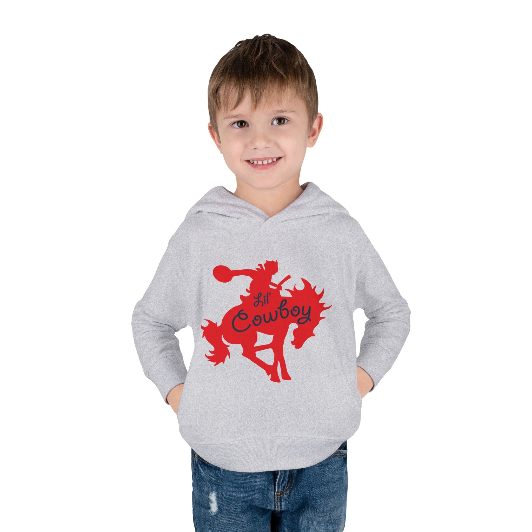 Lil Cowboy Toddler Pullover Fleece Hoodie
