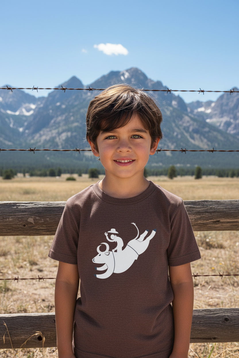Bull Bronc Toddler Short Sleeve Tee