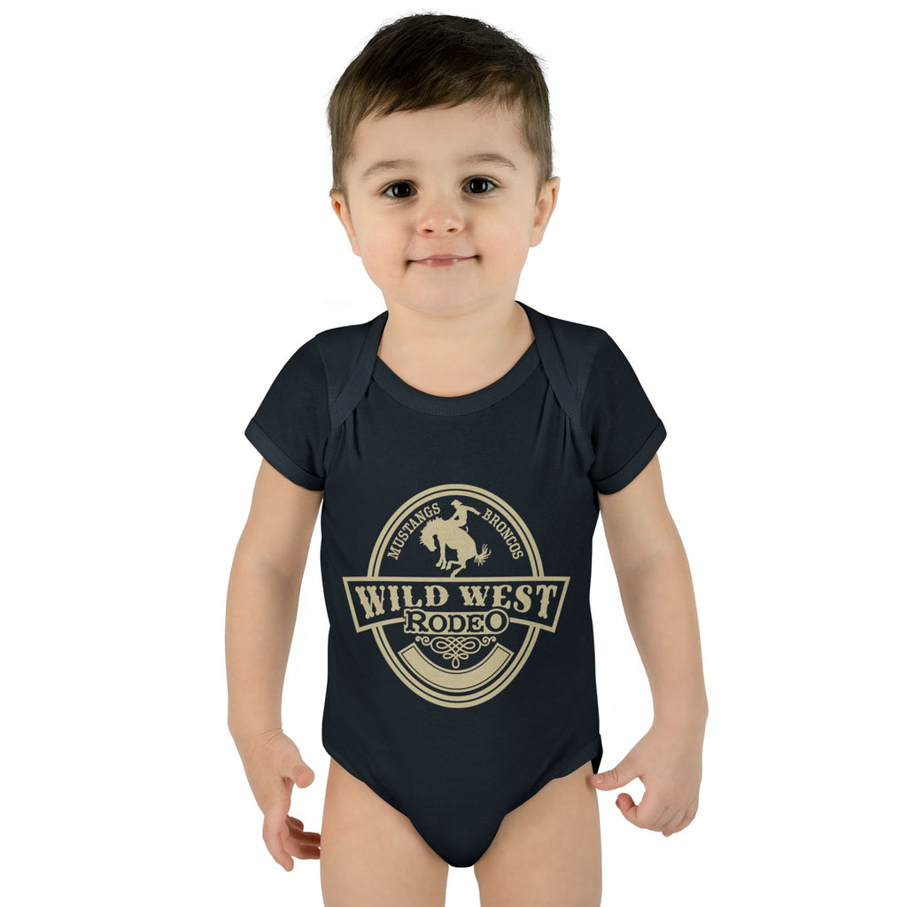 Wild West Infant Baby Rib Bodysuit