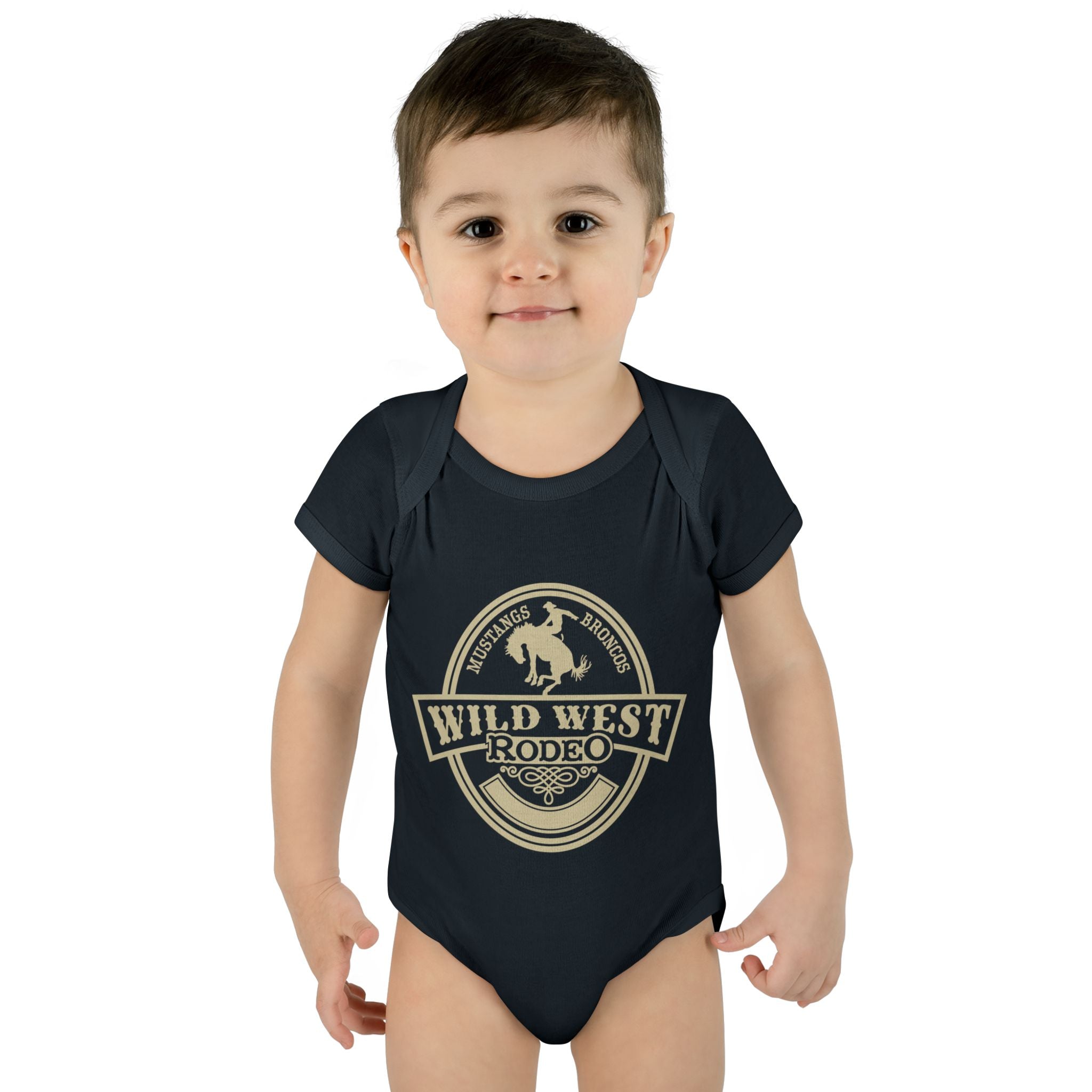Wild West Infant Baby Rib Bodysuit