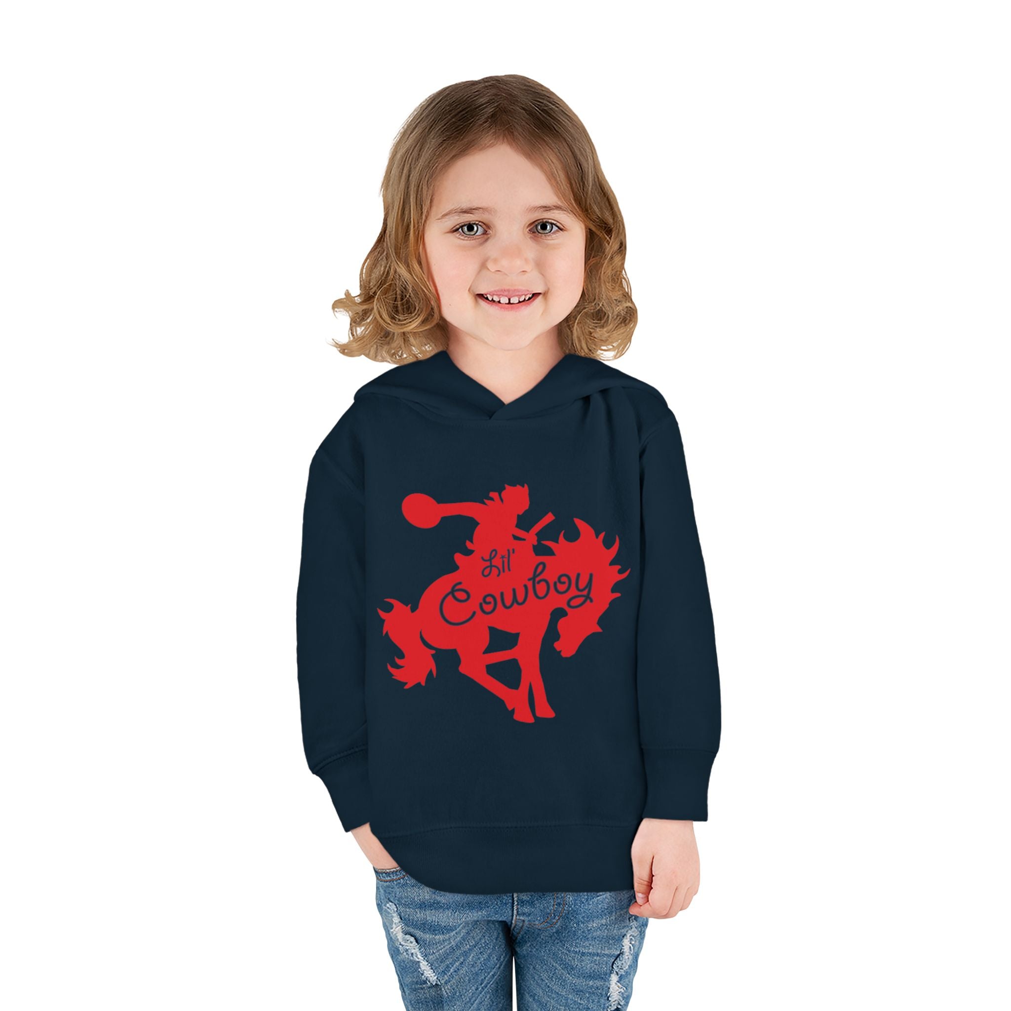 Lil Cowboy Toddler Pullover Fleece Hoodie