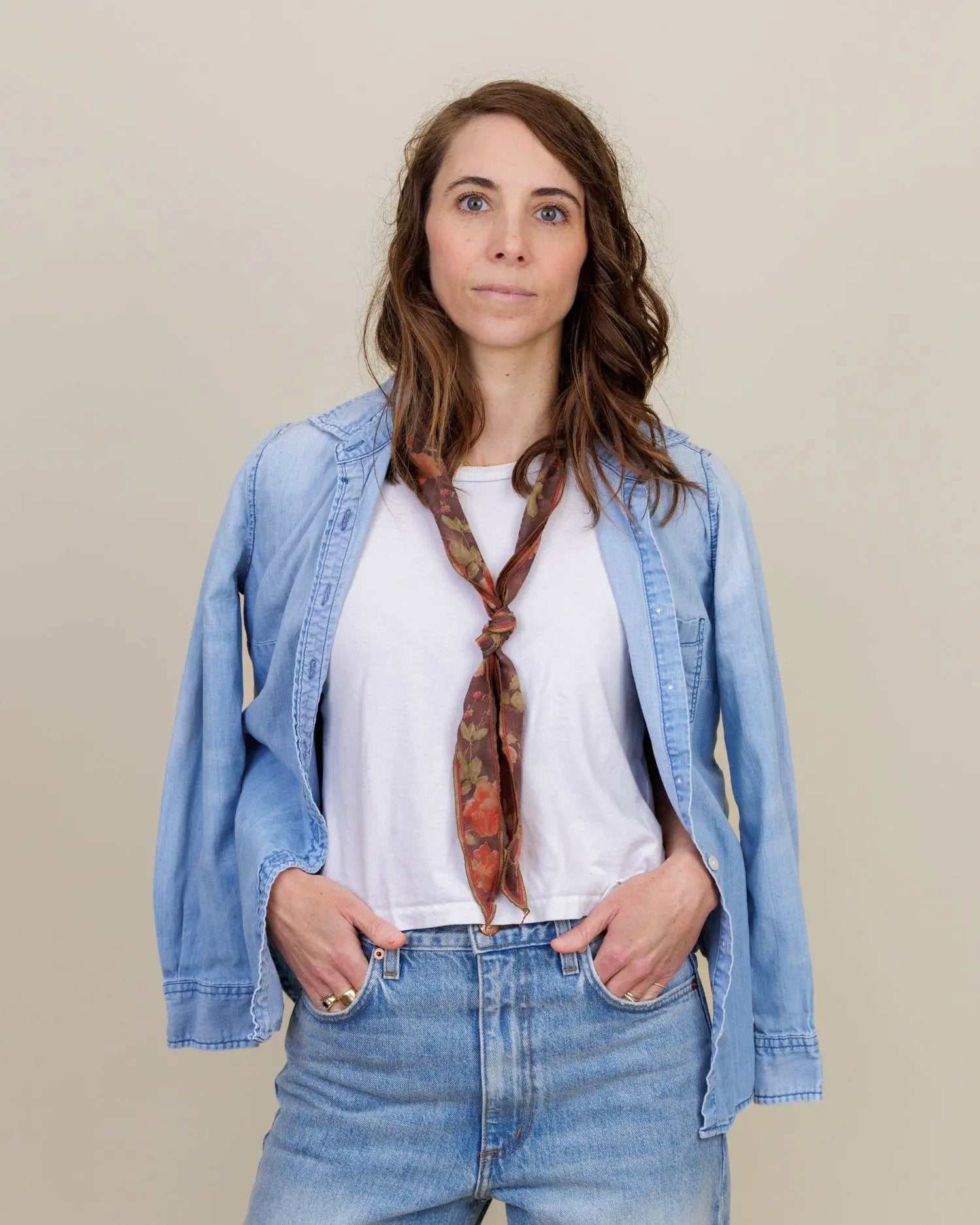 Grounded Self Neck Scarf
