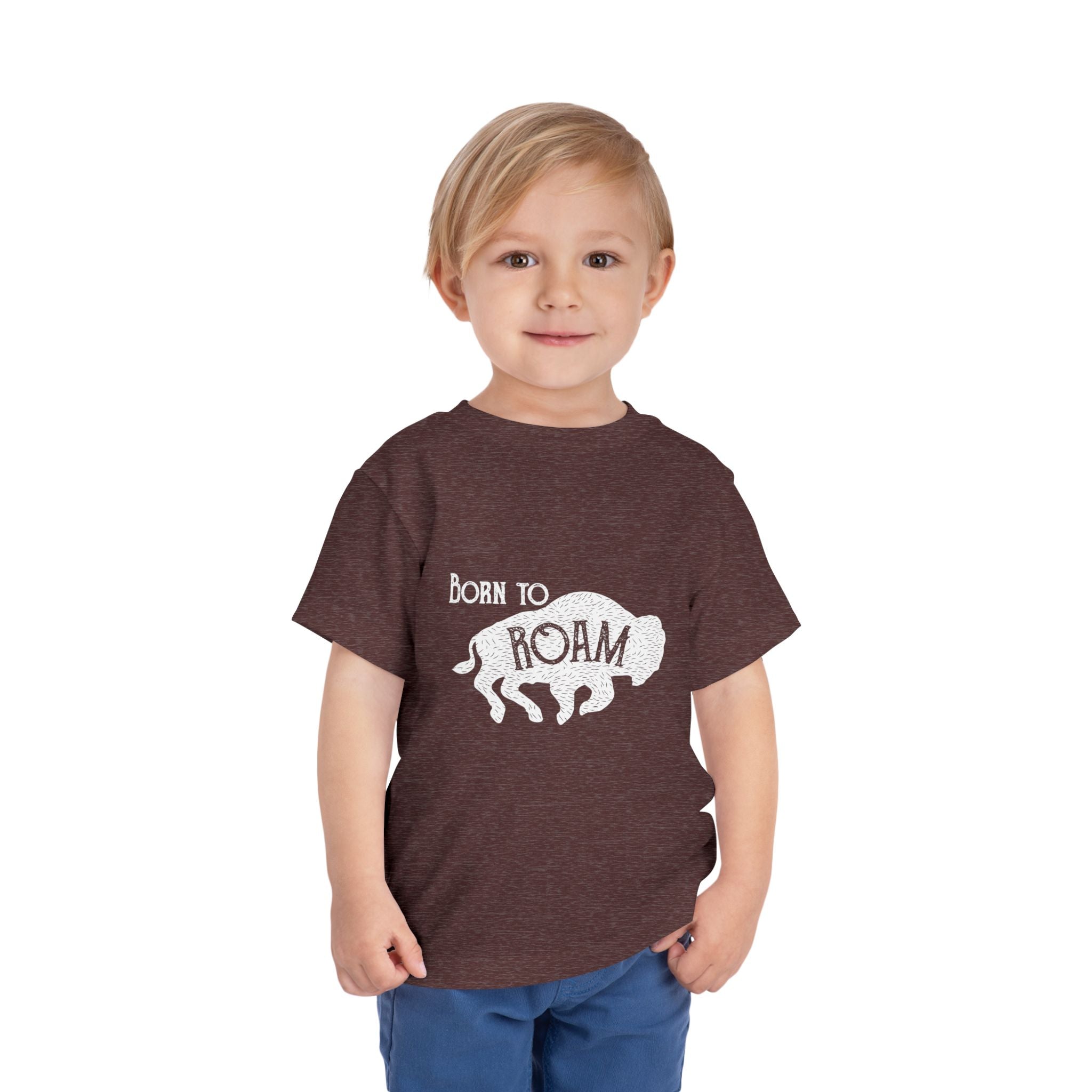 Born to Roam Toddler Short Sleeve Tee
