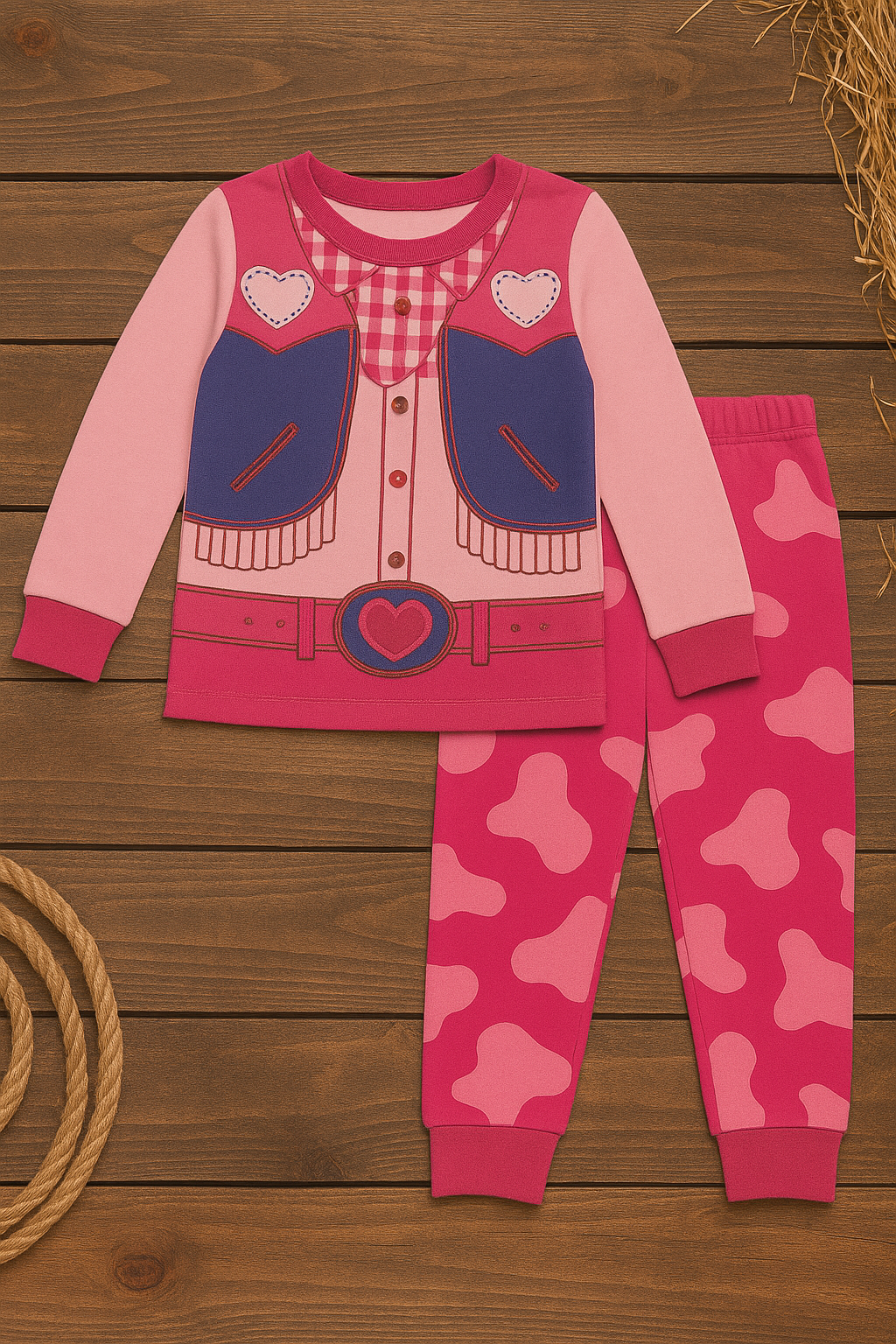 Dress Up PJ Cowgirl PJ Set