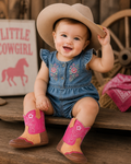 Hot Pink Cowgirl Baby Boots