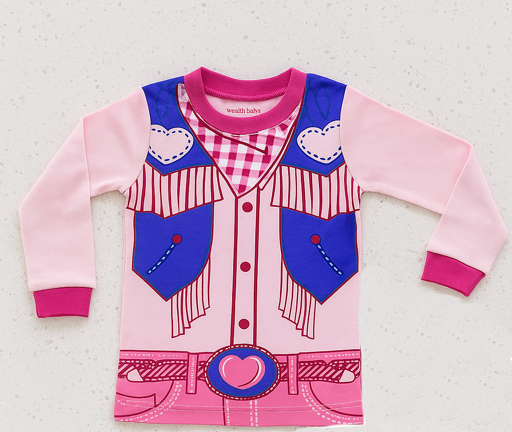 Dress Up PJ Cowgirl PJ Set