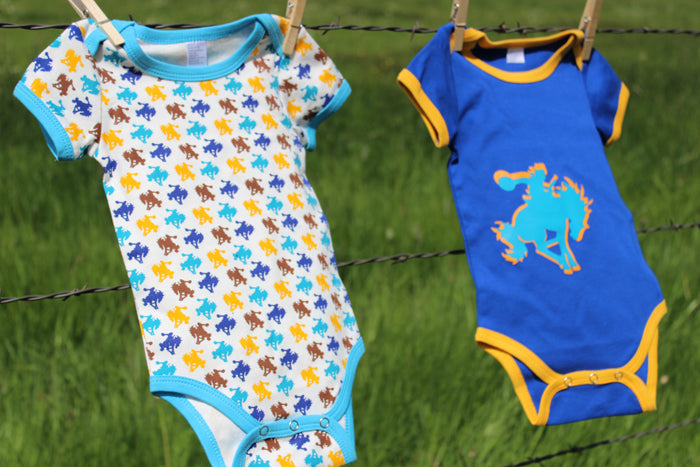Horse Pattern Onesie