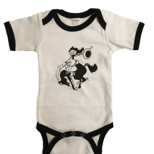 “Lil’ Rodeo Ridin” Baby Girl Onesie 🤠🐴
