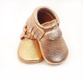 Baby Moccasins - Gold