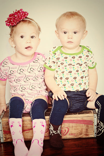 Bull Pattern Onesie
