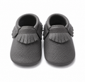 Baby Moccasins - Slate