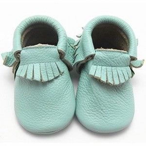 Baby Moccasins - Teal